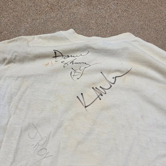 SIGNED Vtg Toy Machine shirt M. y2k skate HUF WASTELL DAEWON tumyeto crailtap - Picture 6 of 8